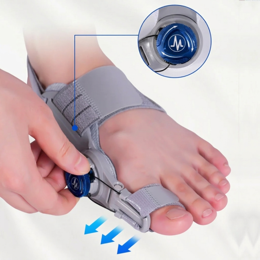 Tåkorrektor for Vrangtå – Justerbar Hallux Valgus Skinne