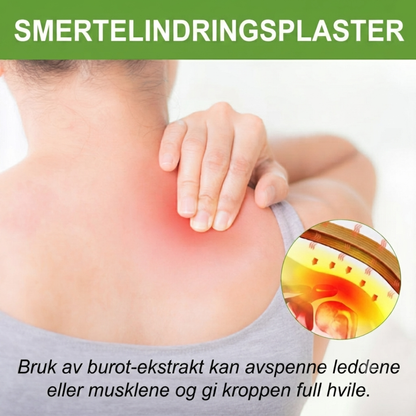 Smertelindrende plaster